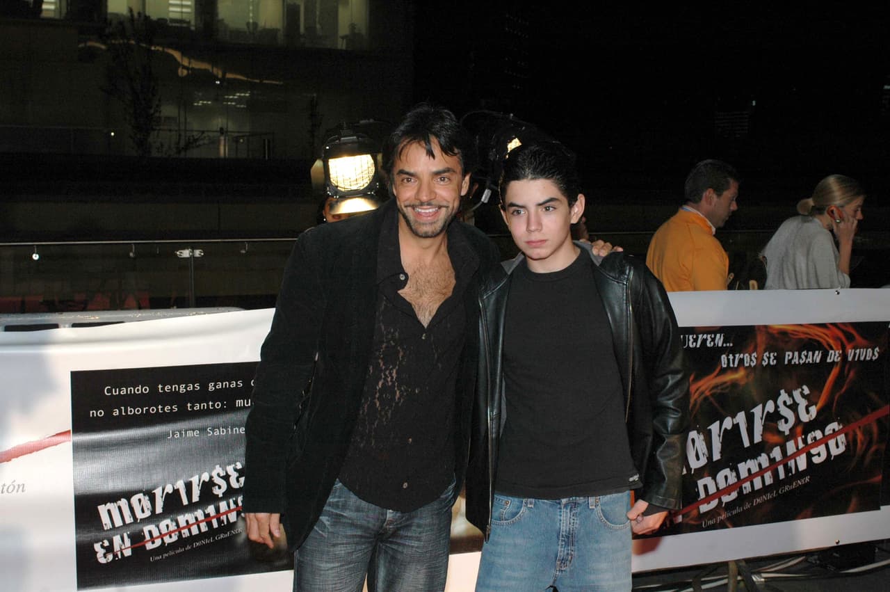 No obstante, cuando los hijos de Eugenio Derbez eran más pequeños, le era difícil verlos a todos juntos.