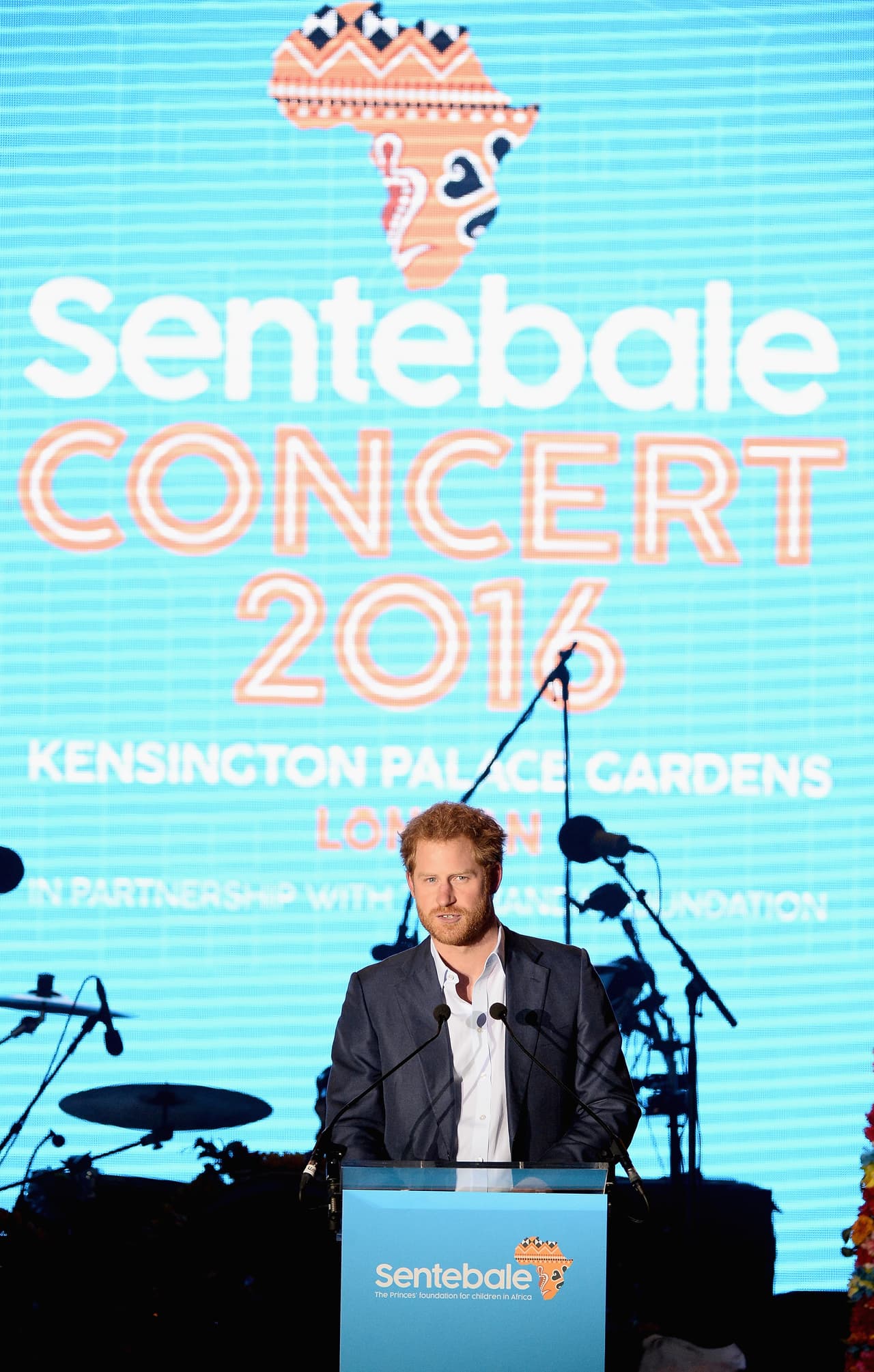 Era para recaudar fondos para su fundación de caridad en Lesotho, Sentebale.