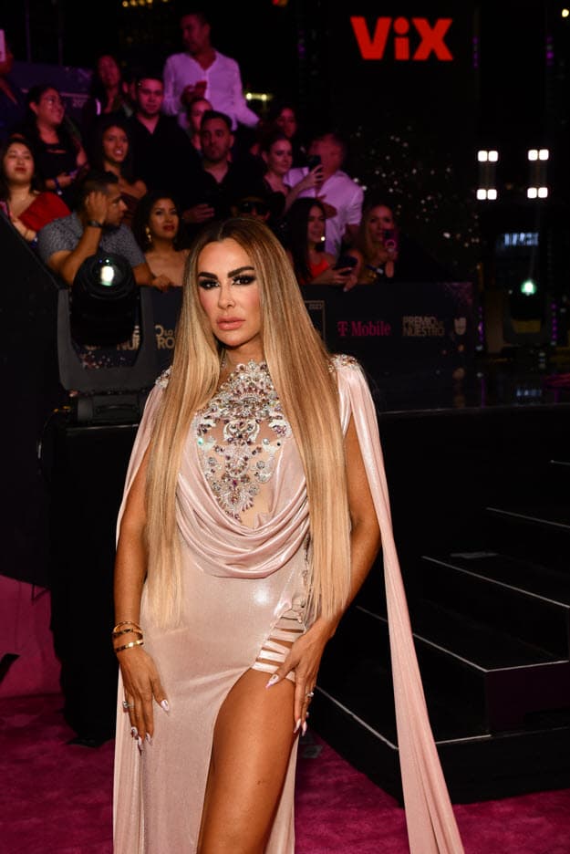 <b>Ninel Conde</b> fue una de las famosas que optó por el color nude.