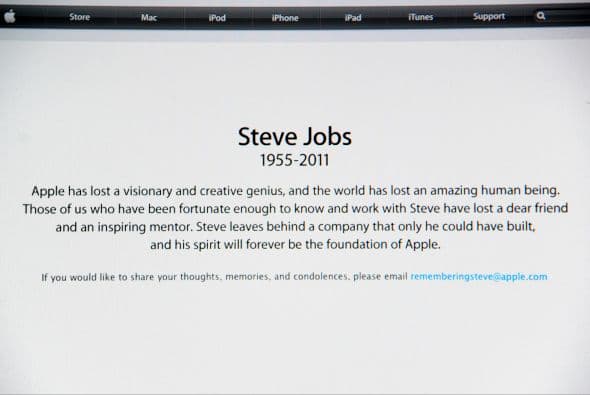 Este miércoles 5 de octubre Apple anunció la muerte del co-fundador de Apple.