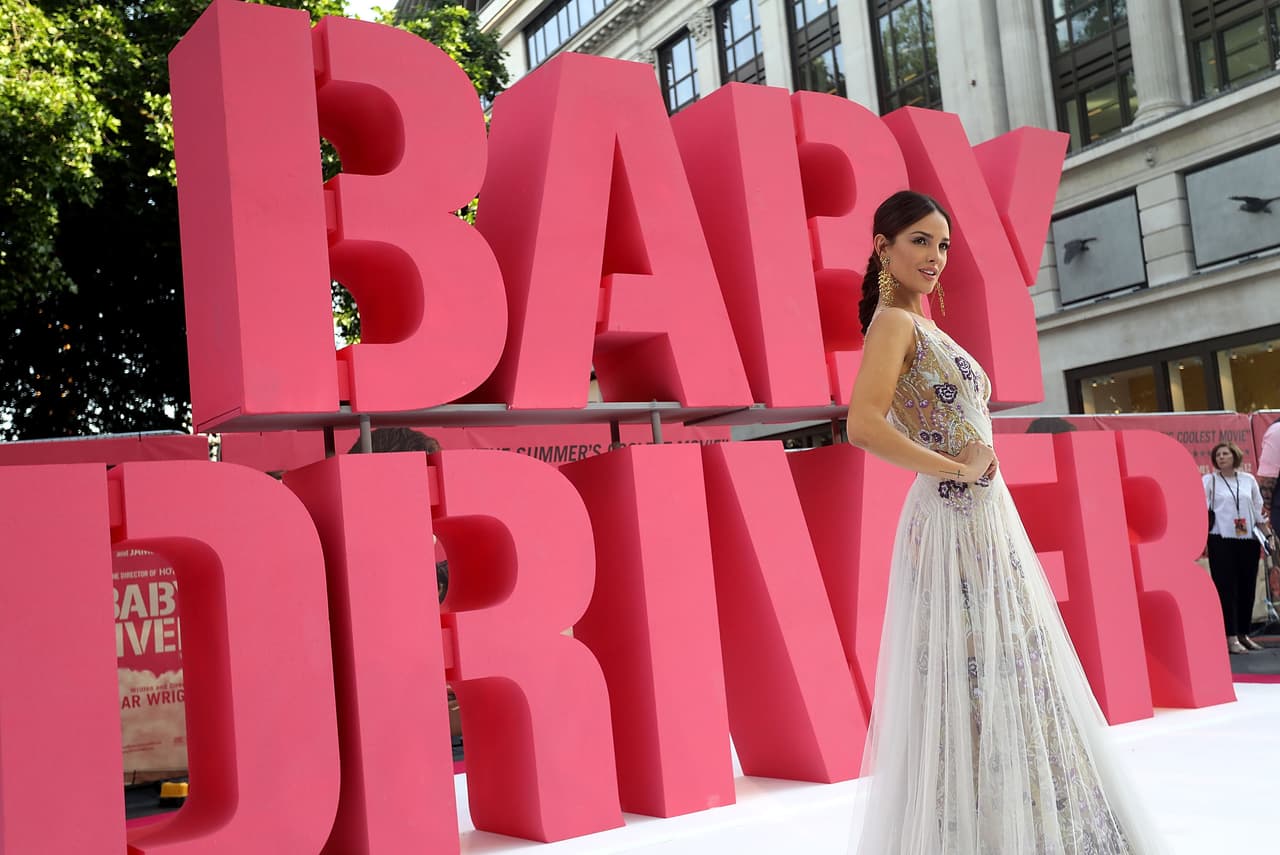 Eiza participó en la película 'Baby Driver', la cual está nominada en tres categorías: 'Mejor montaje', 'Mejor montaje de sonido' y 'Mejor mezcla de sonido'.