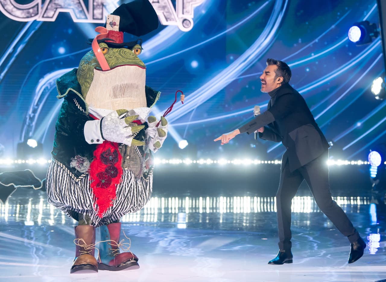 Y en el sexto show volvió a hacerlo y adivinó quien estaba detrás de Sapo, el personaje que tuvo que despedirse de la competencia.