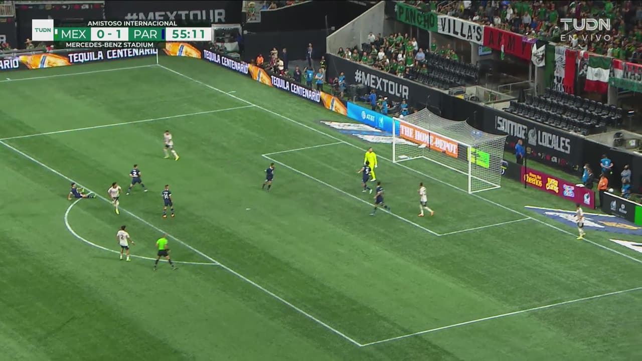 ¡Qué mala suerte! Gallardo casi hace golazo, pero le da al travesaño