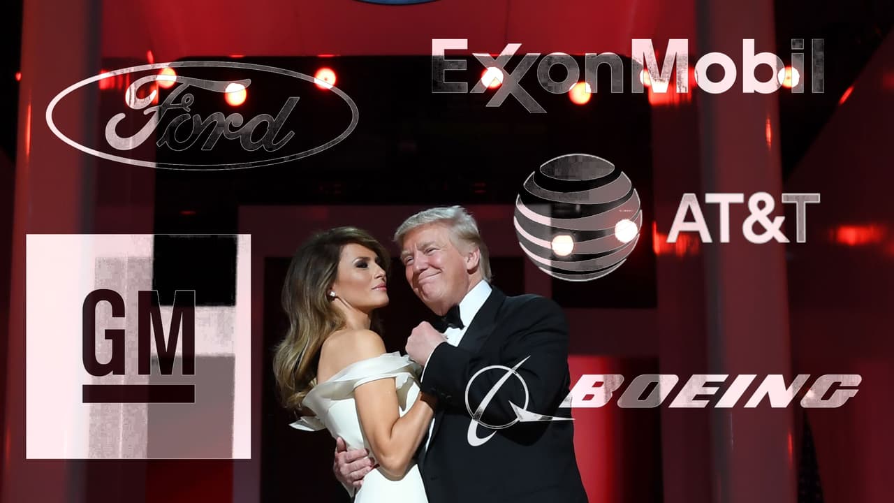 Estas empresas donaron millones para la toma de posesión de Trump... y tienen asuntos pendientes con el gobierno