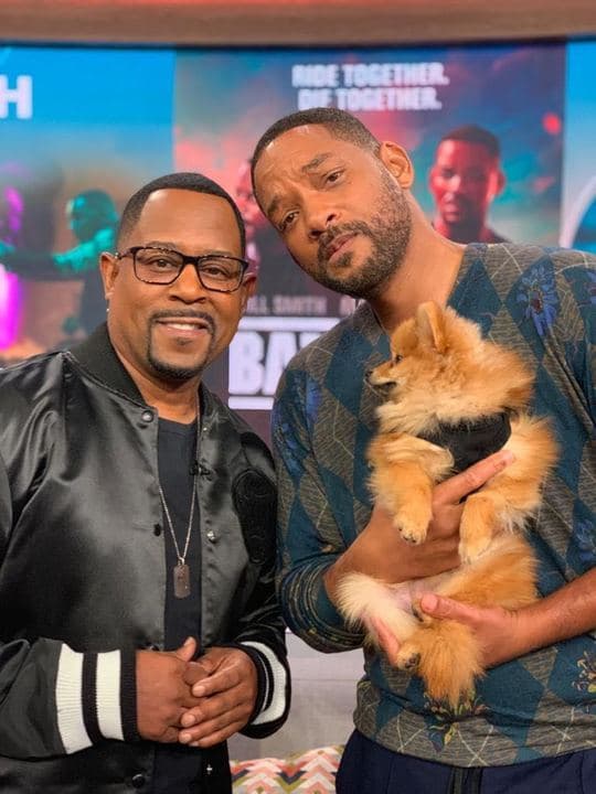 Hasta 'Bombom' disfrutó de la visita de los protagonistas del filme que se estrenará el 17 de enero en cines.