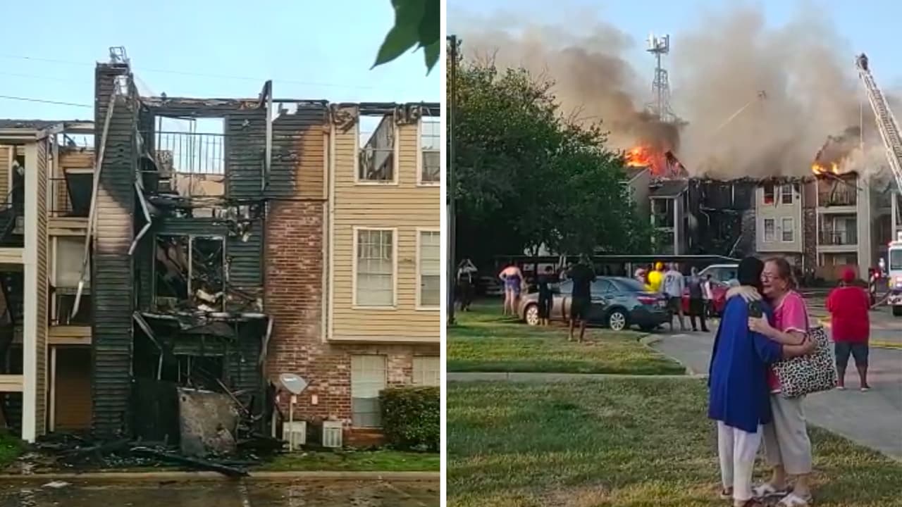Un incendio afecta 24 apartamentos en Fort Worth; no hay víctimas mortales
