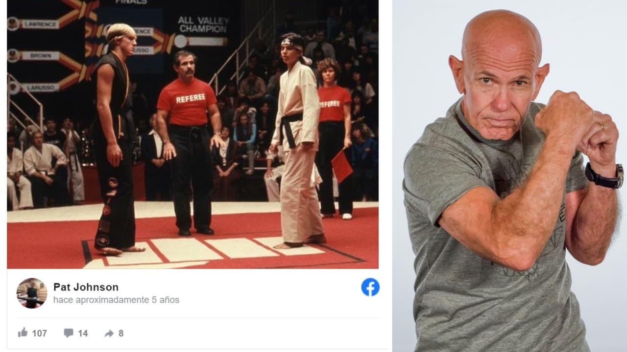 Pat E. Johnson, actor de 'The Karate Kid', murió el domingo 5 de noviembre.
