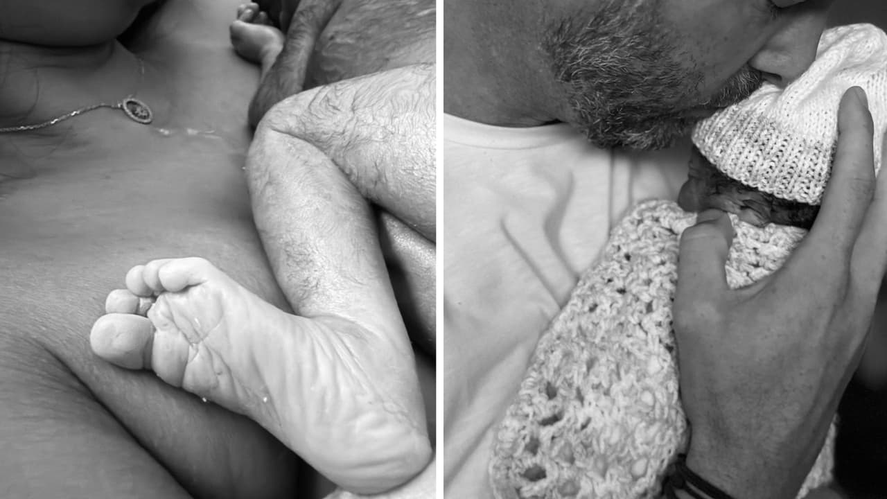 Johanna Curé publicó imágenes de su difunto bebé.