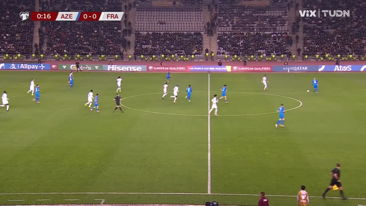 Azerbaiyán vs. Francia | Horario y dónde ver este juego eliminatorio UEFA rumbo al Mundial 2026