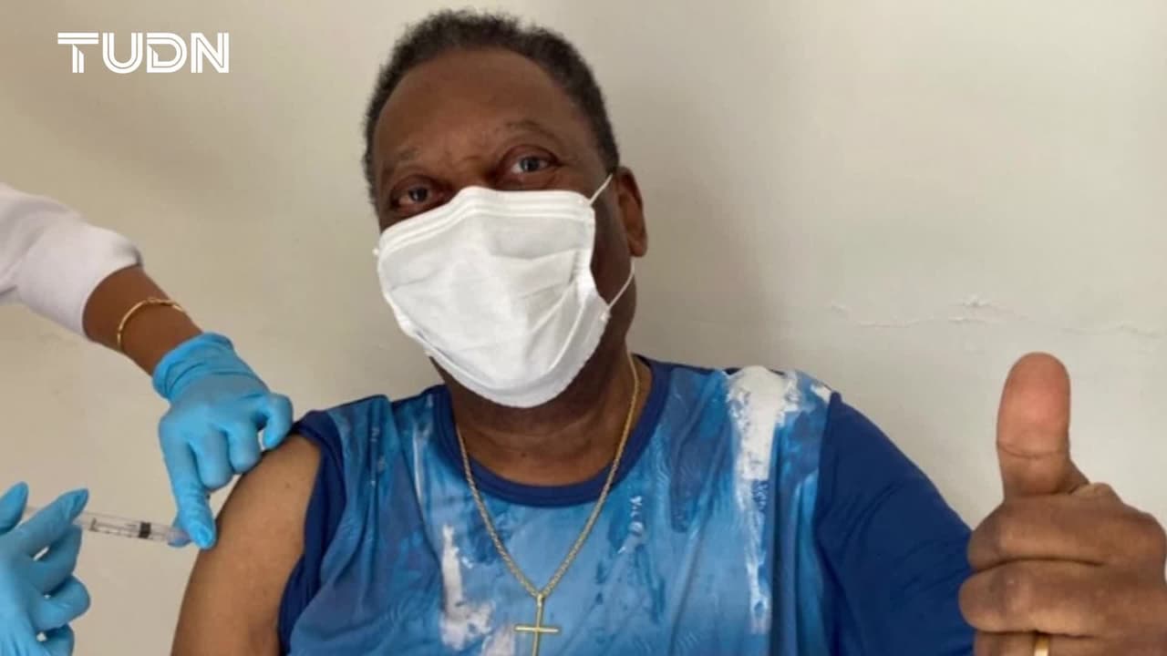 Pelé recibe vacuna contra Covid-19: "Es un día inolvidable"