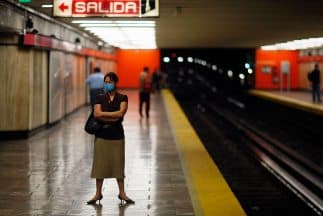 En el interior del metro los asaltos se incrementaron 4.1 por ciento con respecto al año pasado.