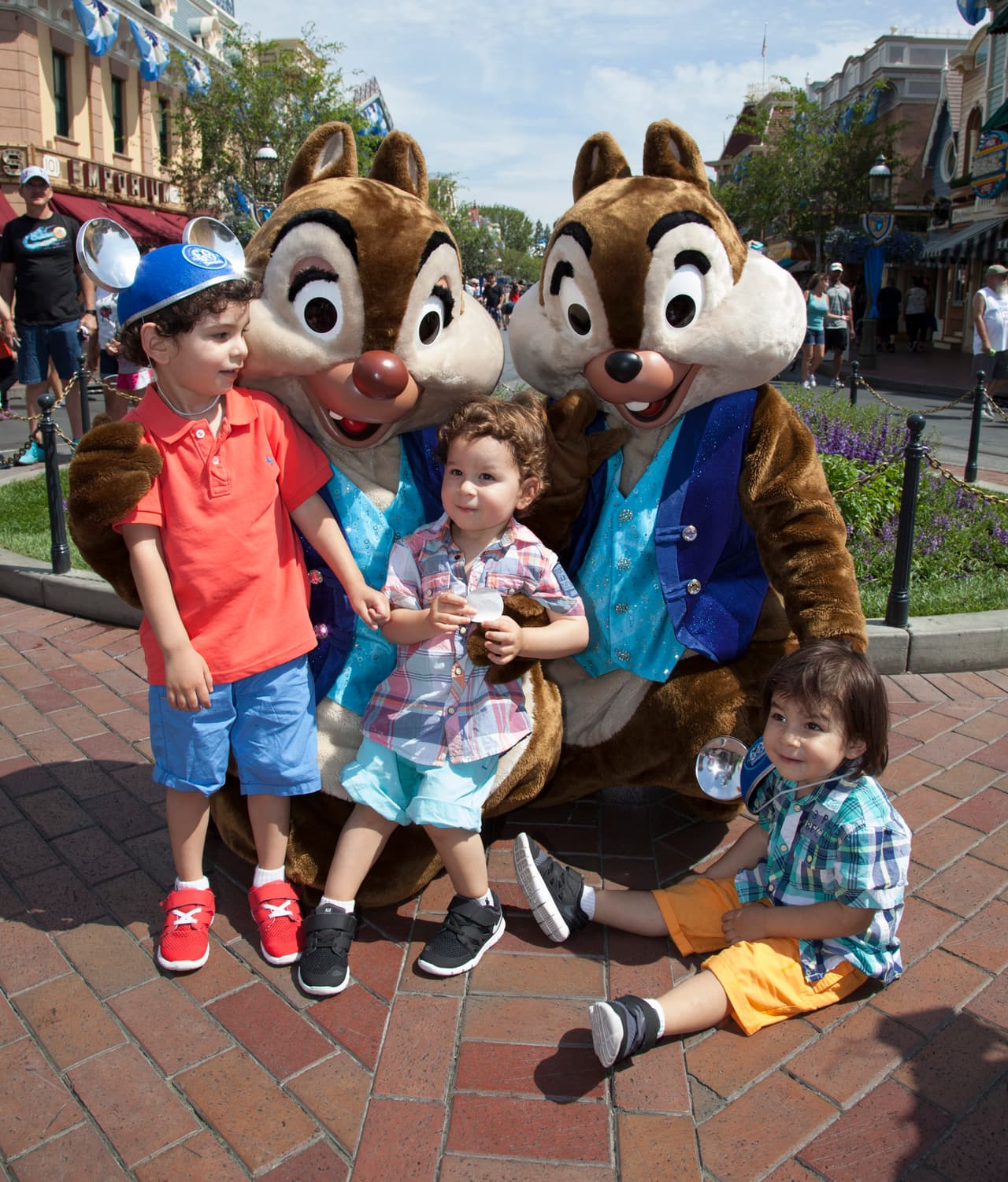 Sus hijos están enormes y hermosos.