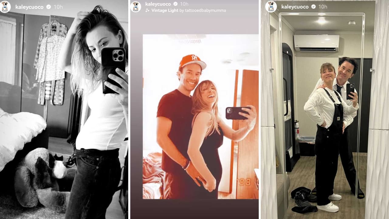 Kaley Cuoco está embarazada