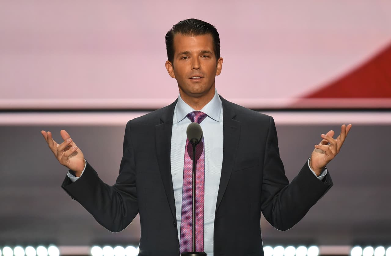 Donald Jr. Trump es el hijo mayor del candidato republicano.