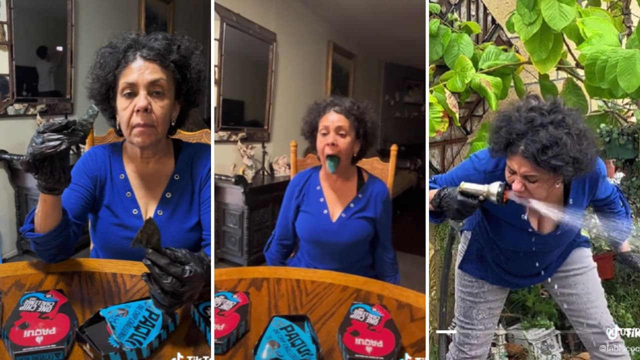 Latina creyó que podría cumplir el 'One Chip Challenge': estar acostumbrada a comer chile no le sirvió.
