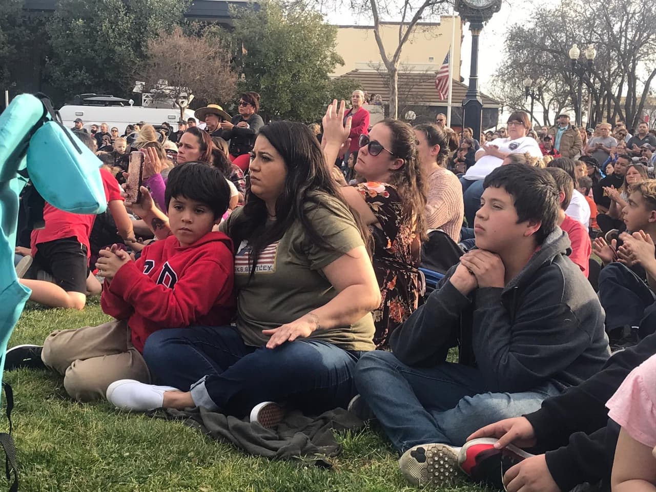 Durante la convocatoria reinó el silencio entre los asitentes.