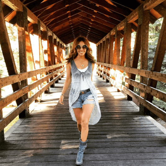 Karla disfrutó al máximo cada instante de estos días de descanso.