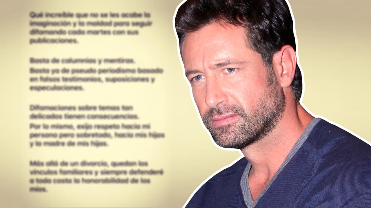 Gabriel Soto, por su parte, se limitó a repetir este martes que 
<b><a href="https://www.univision.com/famosos/esta-fue-la-primera-reaccion-de-gabriel-soto-cuando-se-le-pregunto-por-el-video-que-publico-geraldine-bazan-video">"en una historia siempre hay dos versiones</a></b> y mi versión me la prefiero callar por respeto, pero bueno, todos sabemos los involucrados exactamente cómo pasaron las cosas”.