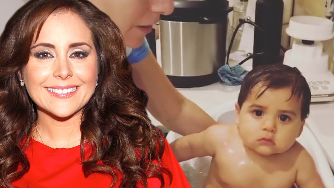 Con la publicación de su “primer bañito”, Karyme Lozano recuerda que Mateo llegó a cambiarle la vida