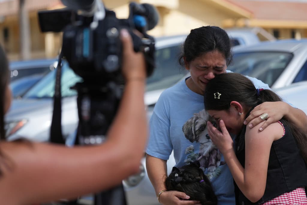 López afirmó que la detención fue tan rápida que no tuvo tiempo de platicar con su esposo.