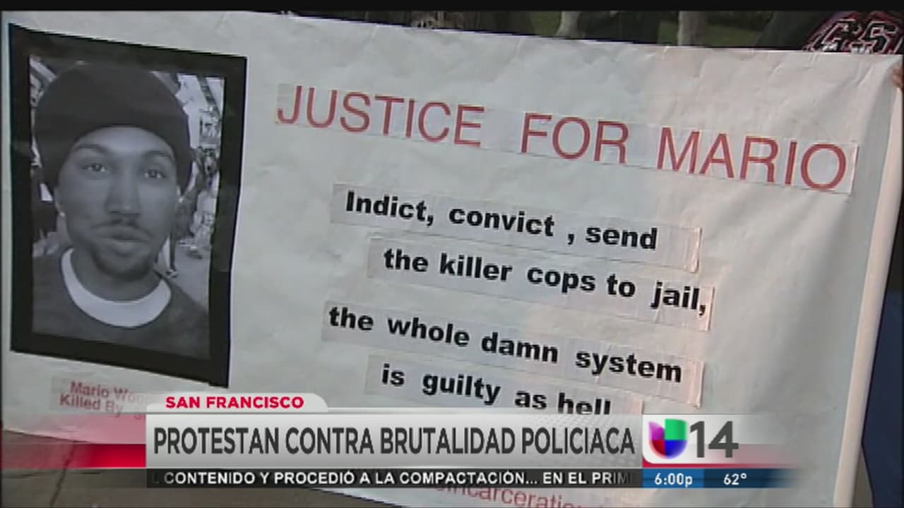 La Policía de San Francisco será demandada por el asesinato de Mario Woods