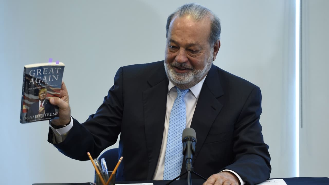 Carlos Slim llama a los mexicanos a mantener la unidad y le pide a Trump no regresar al pasado