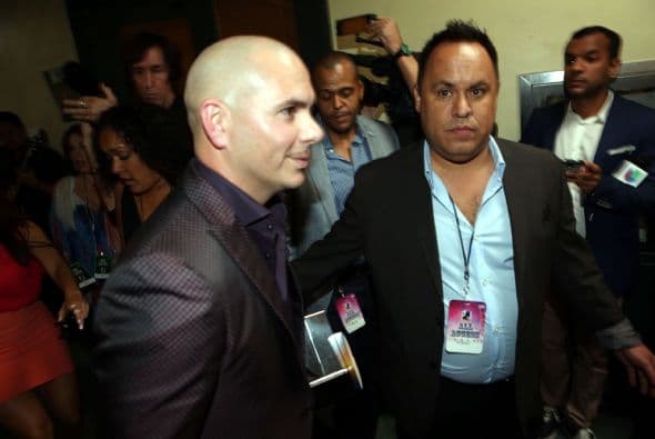 'Mr. Worldwide' también andaba por ahí.