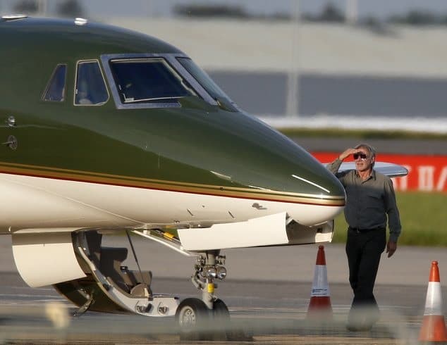 Acostumbrado a volar el célebre Halcón Milenario en la saga de Star Wars, en la piel de Han Solo, Harrison Ford no debería inmutarse ante un Cessna 680, uno de sus juguetes más preciados.