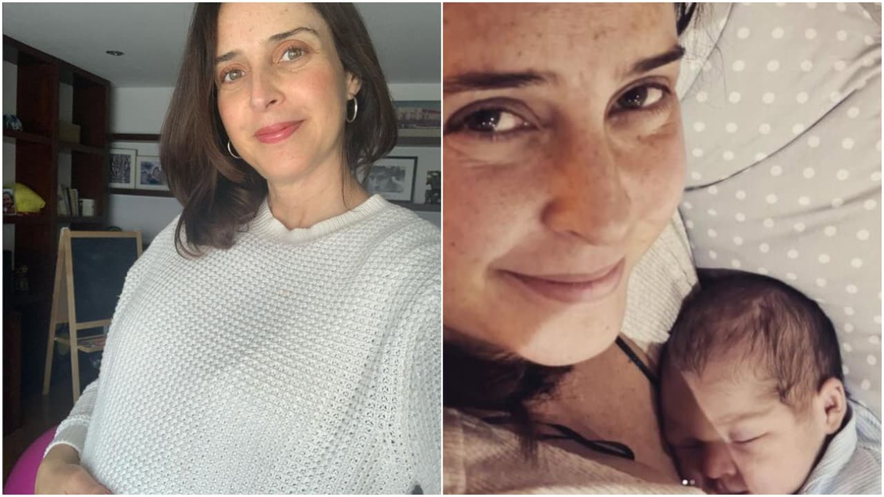 Irán Castillo revela las fotos del parto de su hijo: dio a luz en casa        