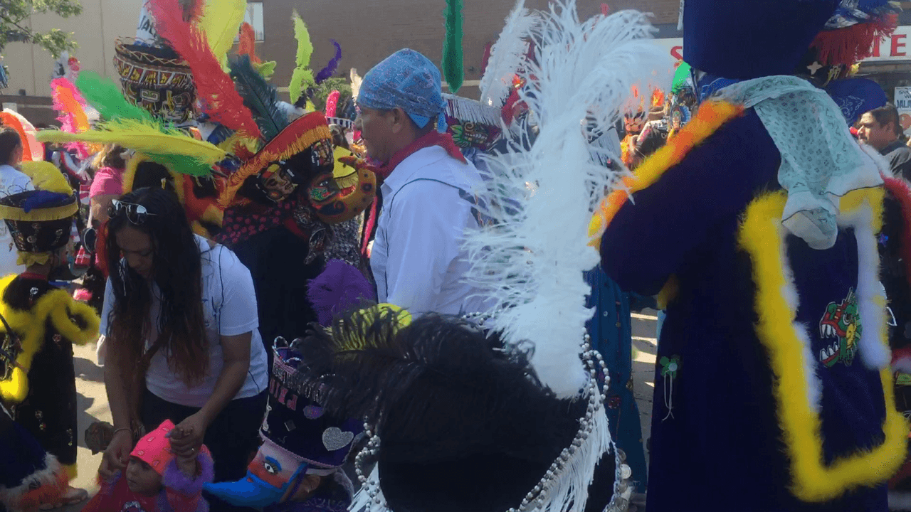 Ademá de danzas folclóricas se impartieron talleres de máscaras y se exhibió el documental "El Disfrazado", que aborda los orígenes de esta tradición desde tiempos de la conquista.