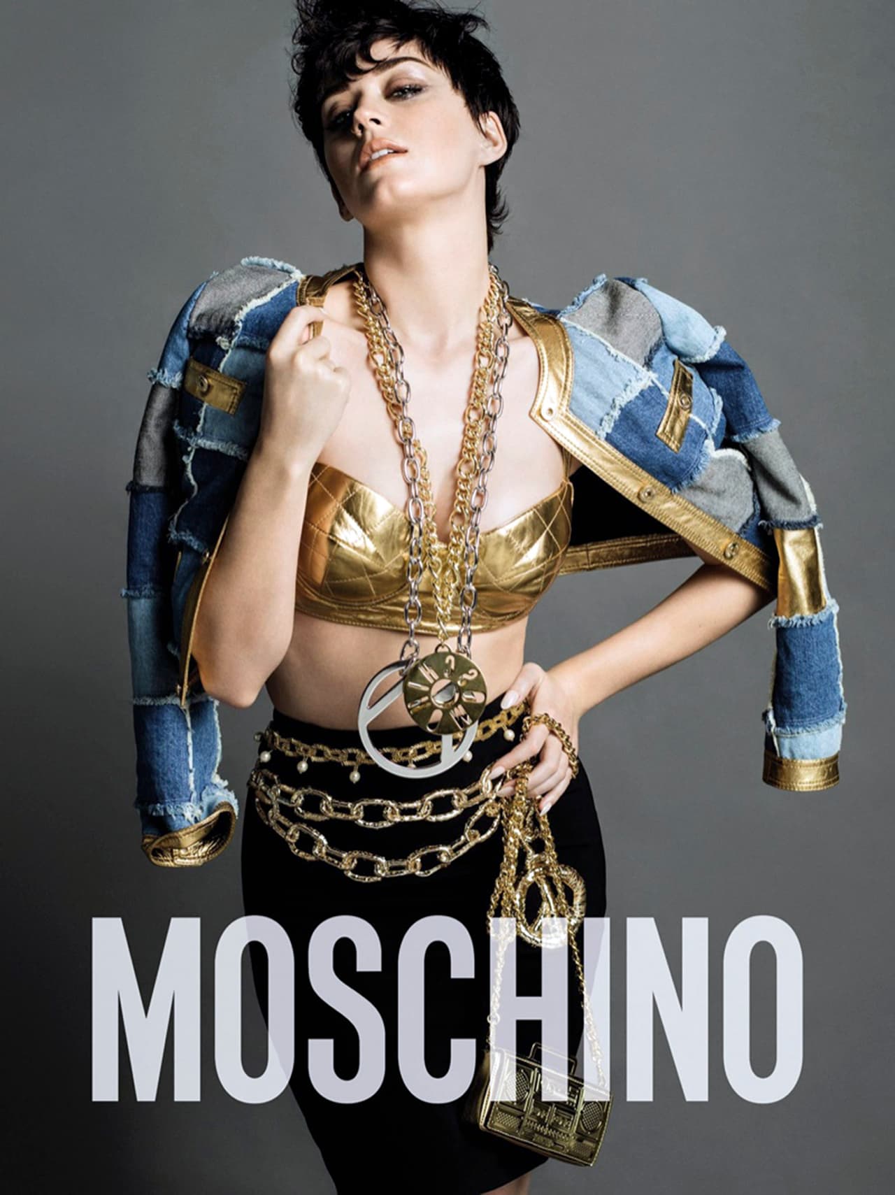 Es oficial: Katy Perry es la nueva imagen de Moschino, una casa de modas italiana.