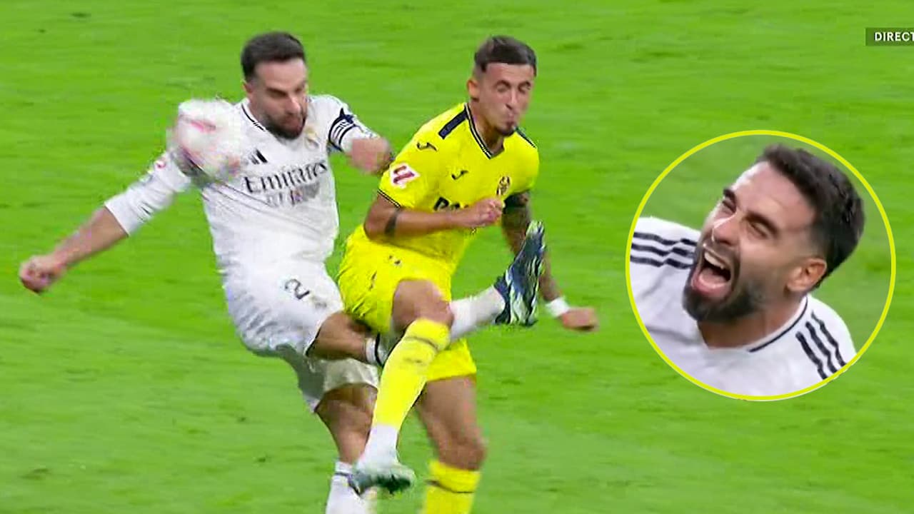 ¡Escalofriante! Carvajal dice adiós a la temporada por dura lesión