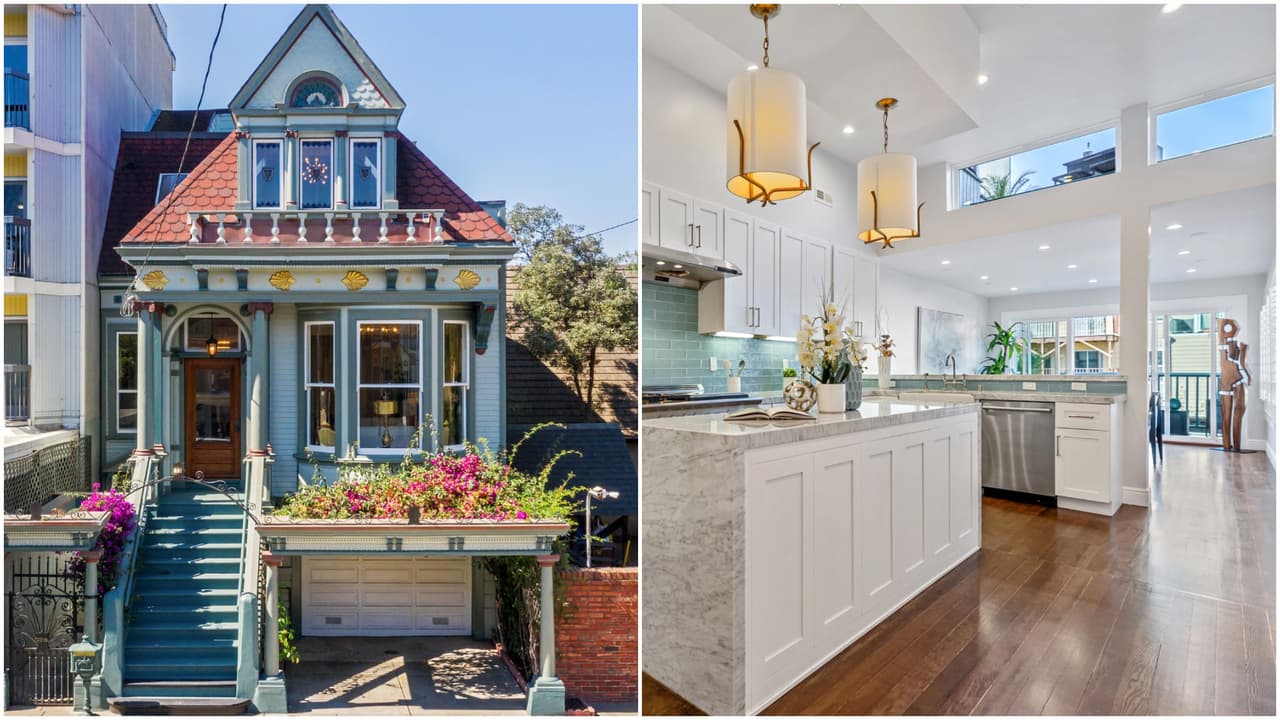 Esta casa victoriana sobrevivió al terremoto de 1906 en San Francisco y ahora la venden en $4.6 millones