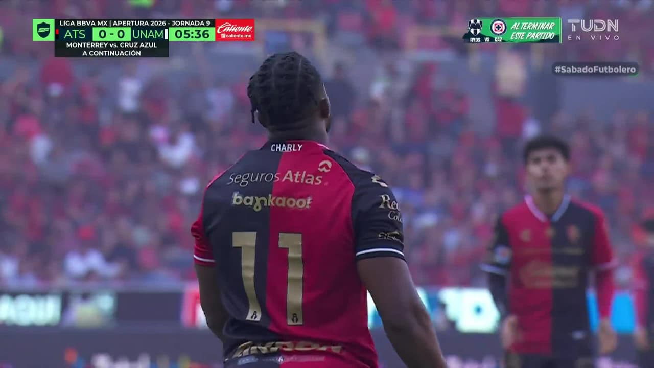 ¡Era el primero de Atlas! Contragolpe letal que pasa muy cerca