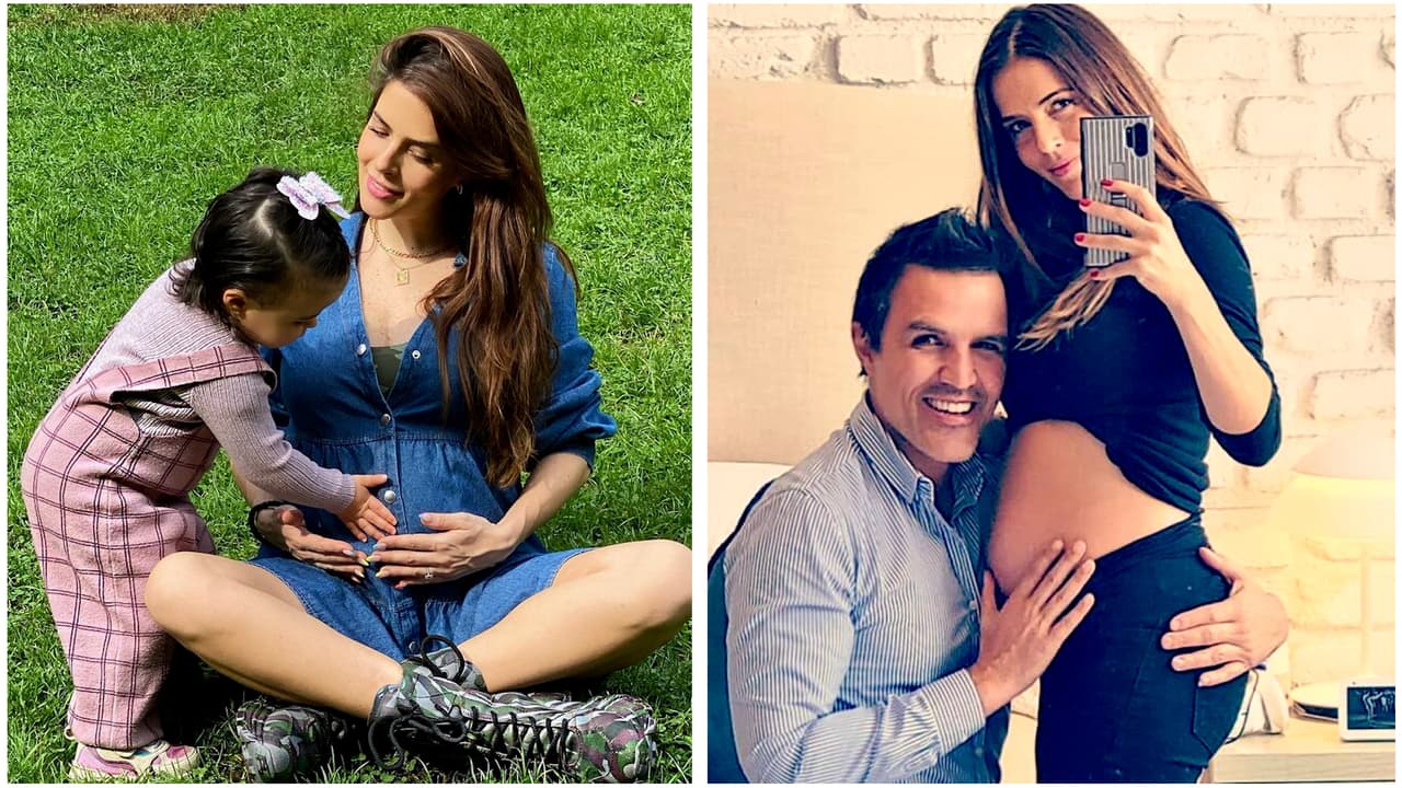 Claudia Álvarez compartió las primeras fotos de los mellizos que espera, ya tiene 6 meses de embarazo