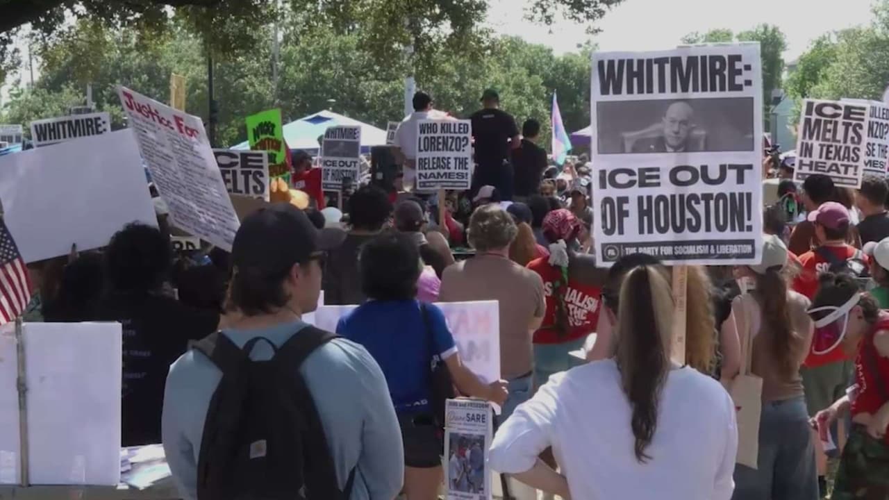 Marchan en Houston para exigir justicia por la muerte del inmigrante Lorenzo Salgado