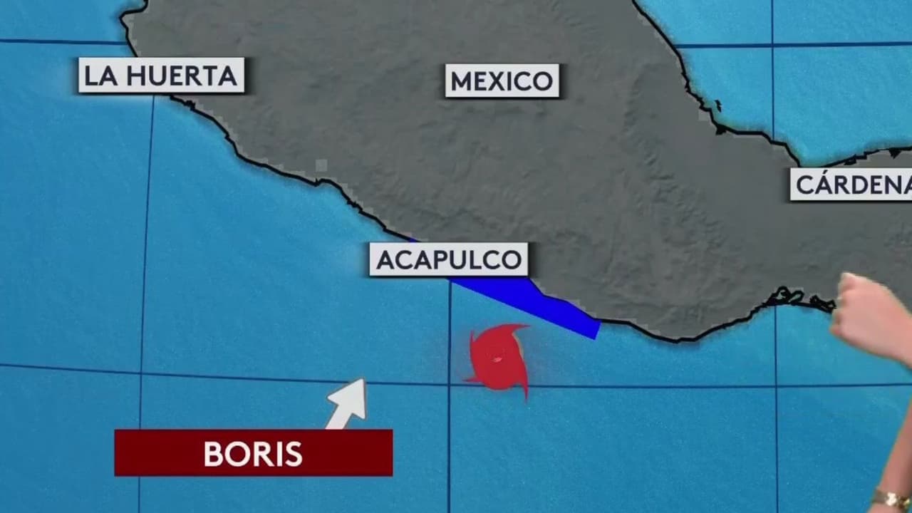 ¿En donde habrá afectaciones por las tormentas tropicales Boris y Cristina en el Pacífico?