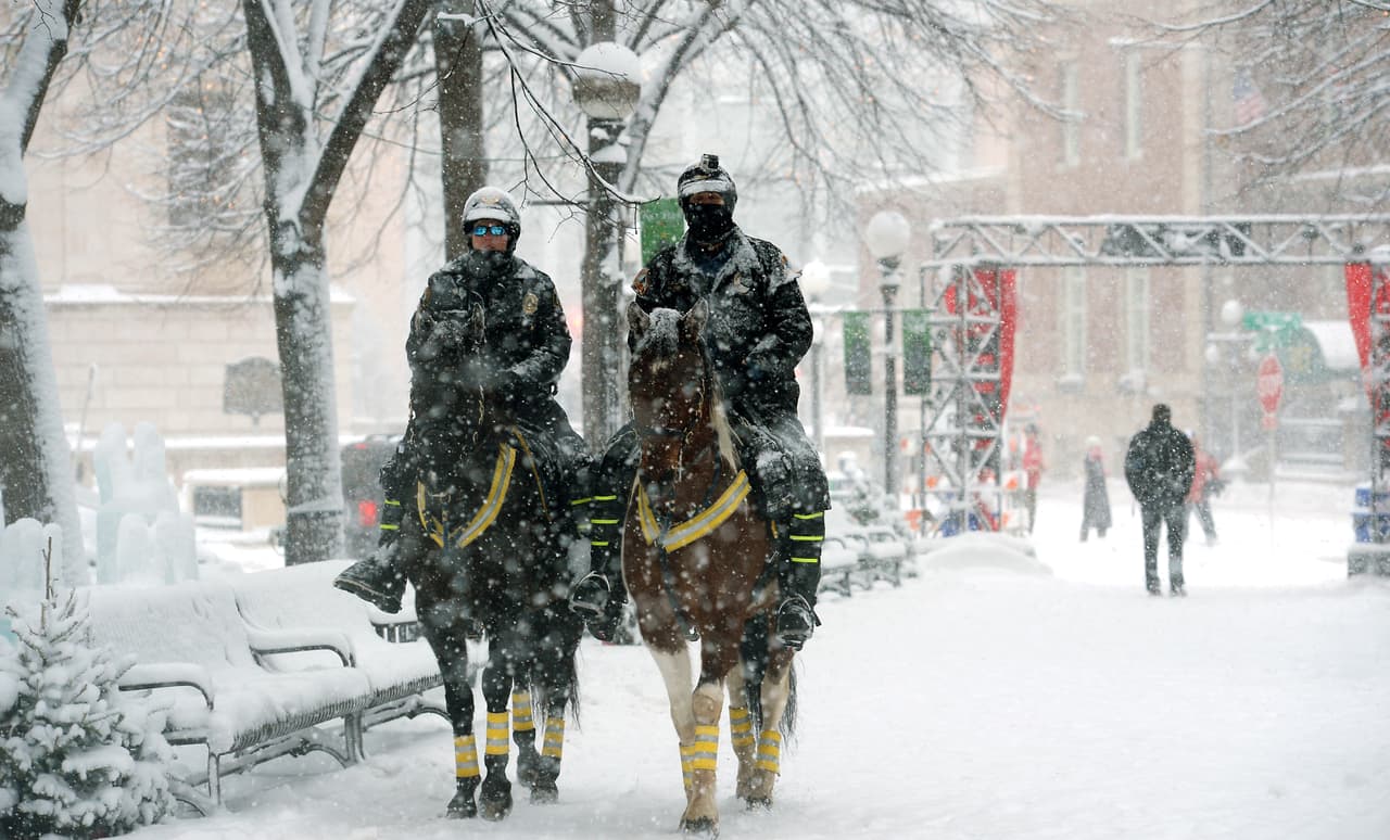 Neoyorquinos viven el San Valentín más frío en cien años