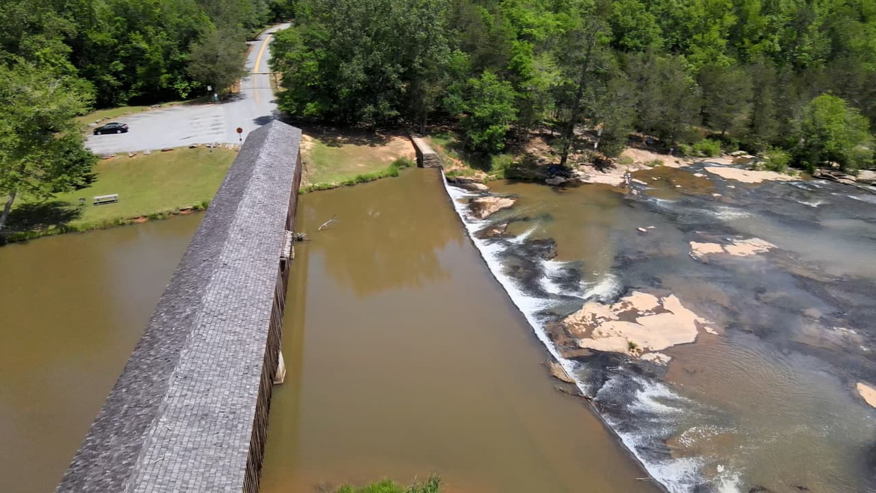 Hubo una época en que Georgia tenía más de 200 puentes cubiertos; hoy quedan menos de 20.