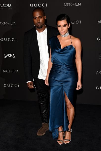 Kim y Kanye se presentaron en la 2014 LACMA Art+Film Gala en Los Ángeles.