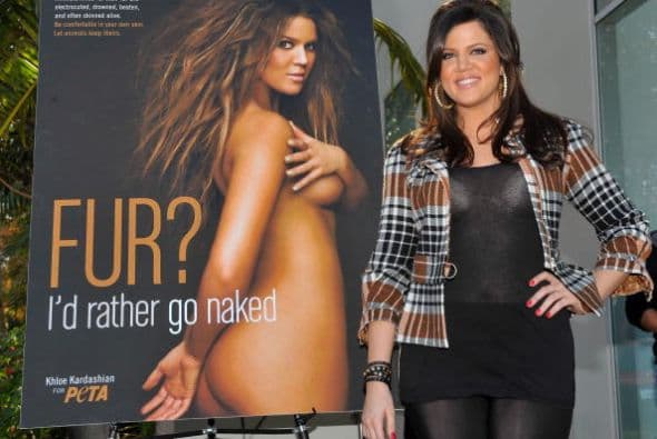 Por supuesto esta Kardashian nunca dejó de estar en la vista del público masculino a pesar de su 'rellenita' figura.