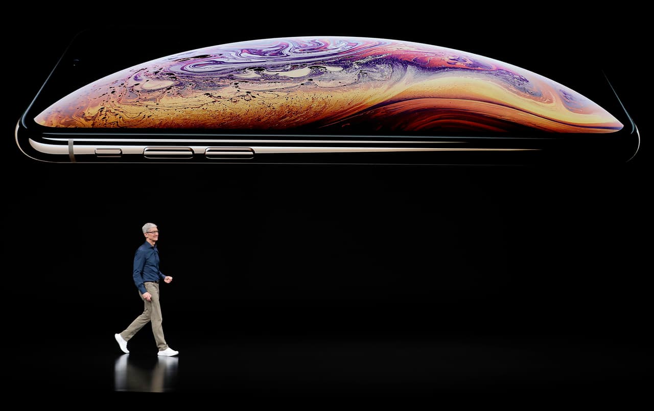 Tim Cook, CEO de la empresa, hizo la presentación principal de los nuevos productos en la sede de Apple en Cupertino, California.