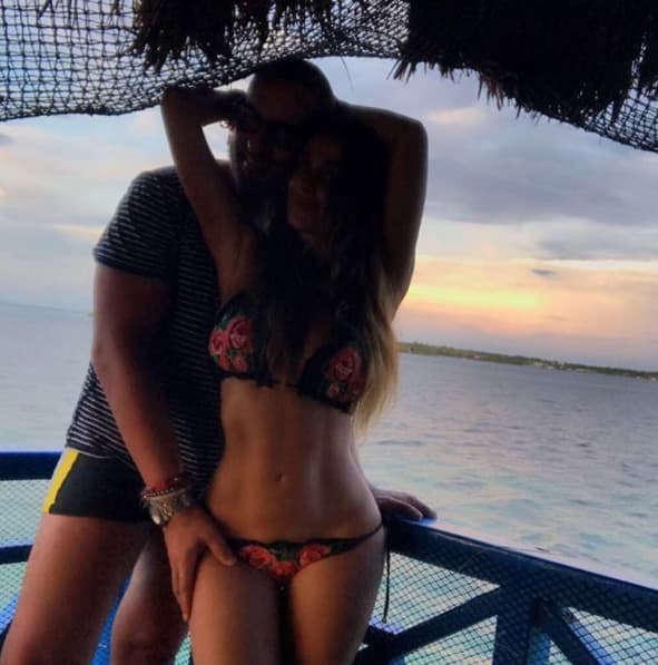 Miguel Varoni no se cansa de admirar la belleza de su esposa, la también actriz Catherine Siachoque.