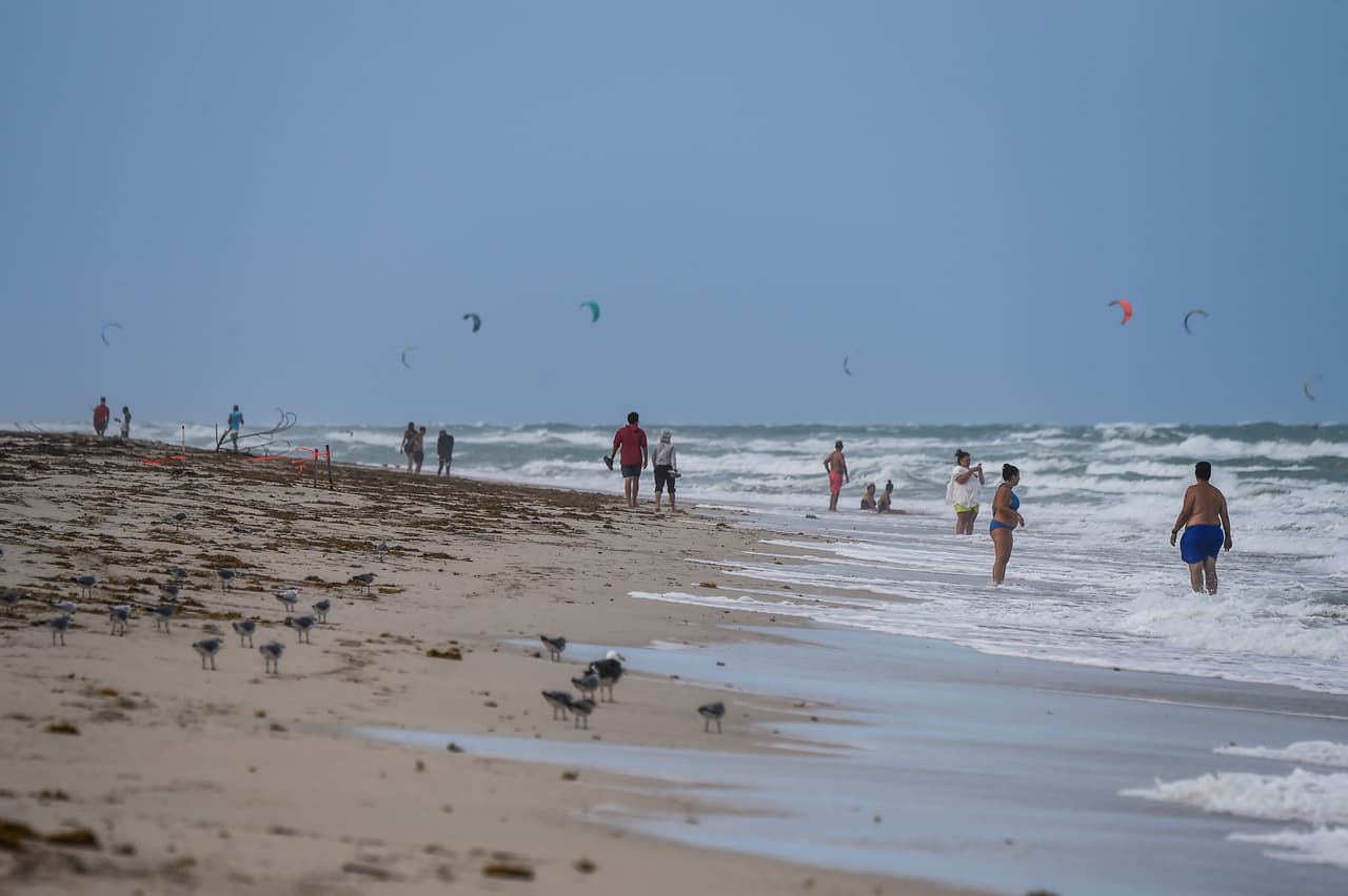 Evita quedar atrapado en una corriente de resaca en las playas del sur de Florida