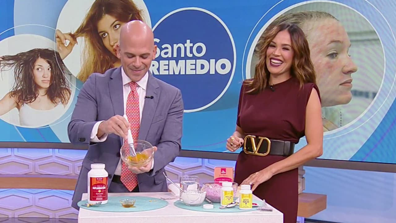 Y a lo mejor con eso de querer andar en pijama todo el día, hemos descuidado nuestra piel y nuestro cabello, y además llega la temporada de frío, que tampoco ayuda. Para ello, los 
<a href="https://www.univision.com/shows/despierta-america/karla-descubrio-como-cuidar-del-frio-su-piel-y-su-cabello-con-los-santos-remedios-del-dr-juan-video">santos remedios</a> de Dr. Juan.
