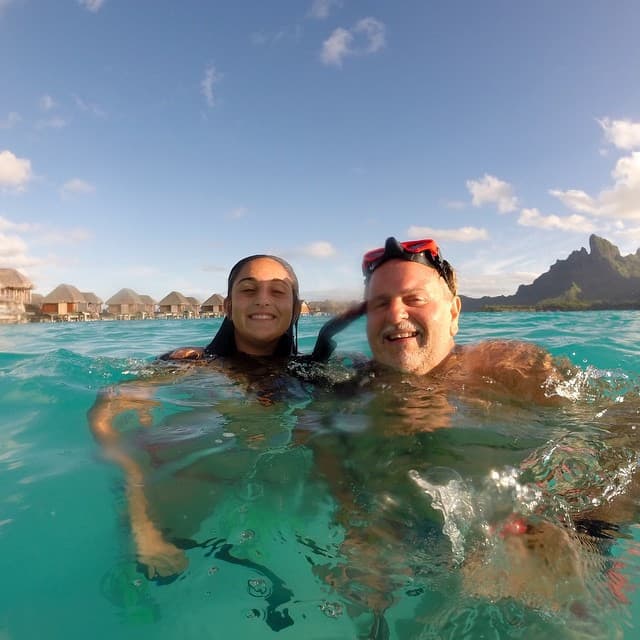 Bora Bora es el lugar ideal para practicar el snorkeling.