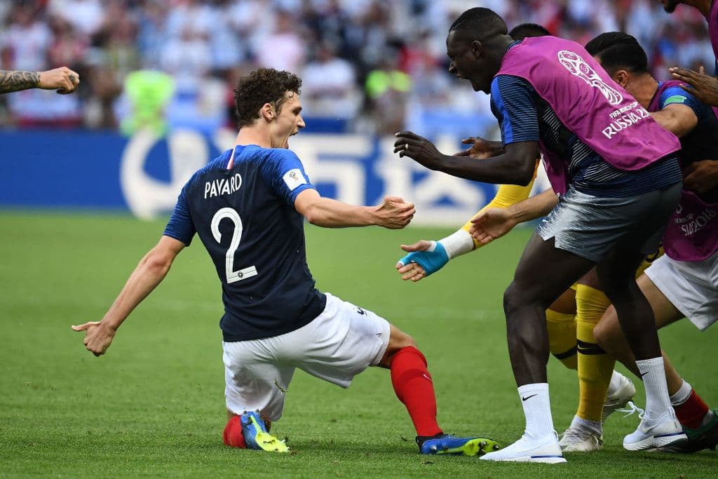 126.- Benjamin Pavard (Francia) al minuto 57. Francia 2-2 Argentina.
