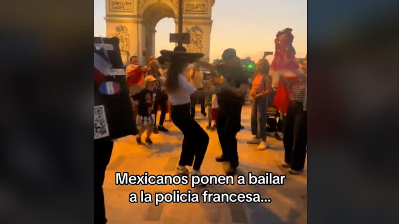 Mexicanos pusieron a bailar a la Policía francesa corrido del cartel Beltrán Leyva 