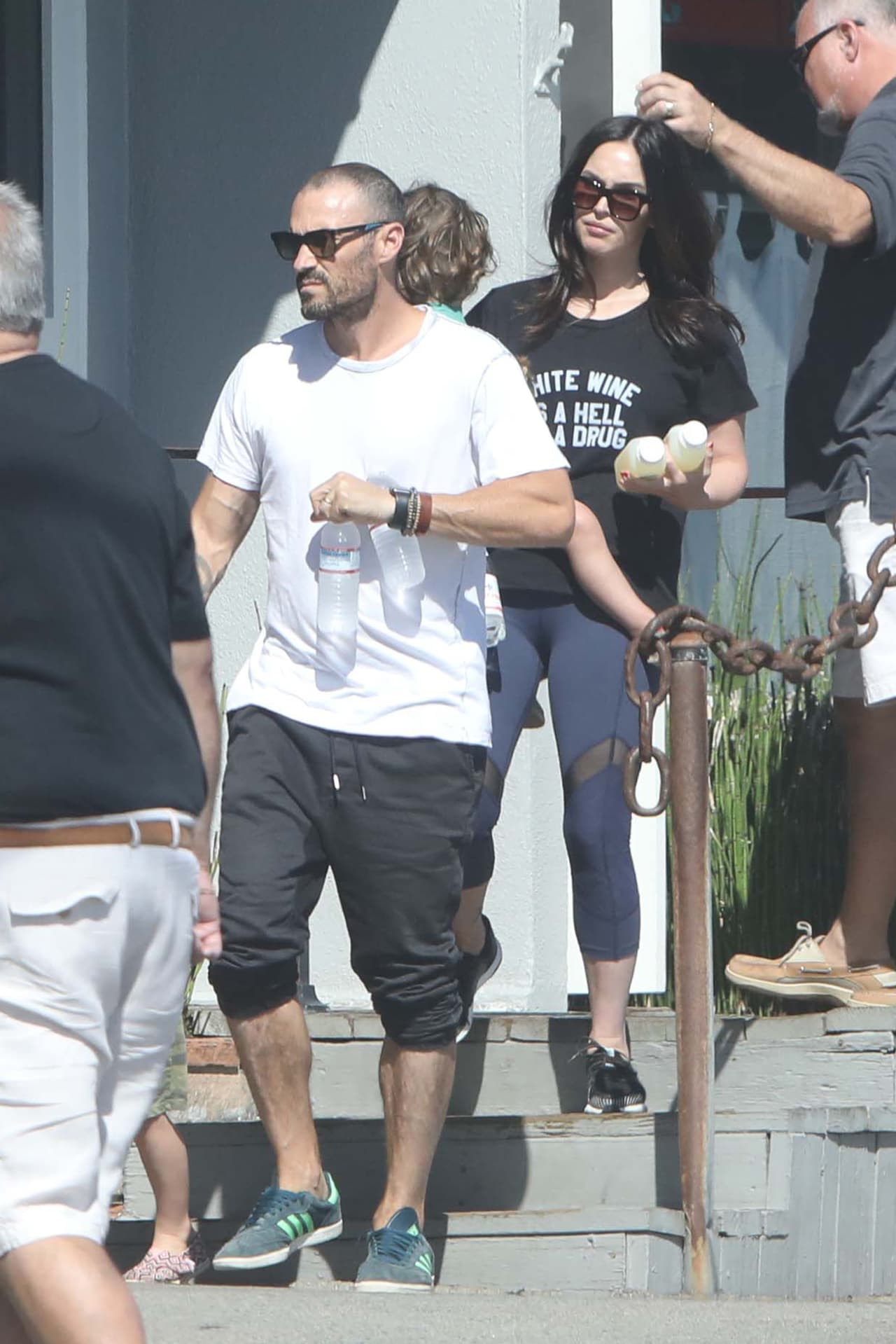 Tan sólo semanas antes había anunciado su separación de Brian Austin Green.