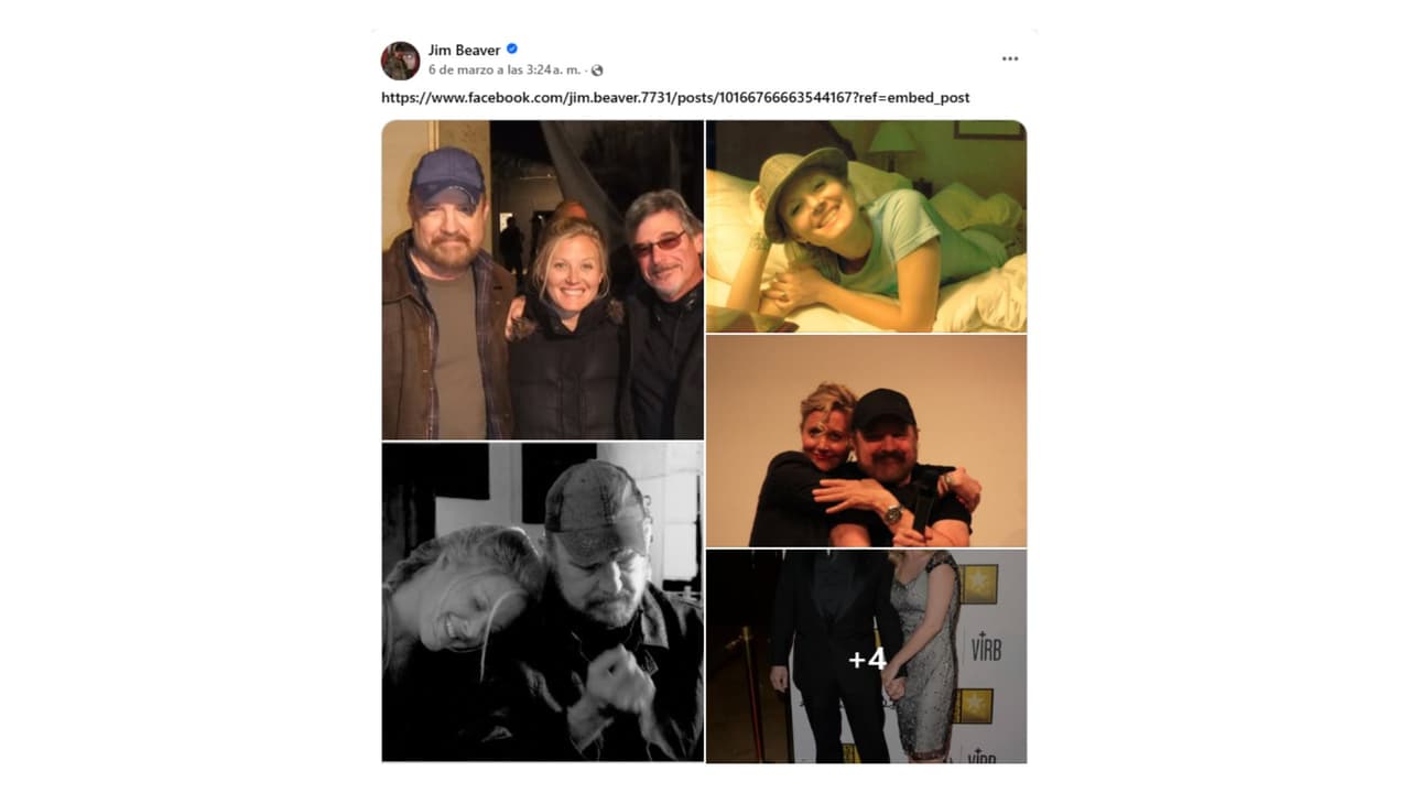 Así reportó Jim Beaver la muerte de su compañera Carrie Anne Fleming.